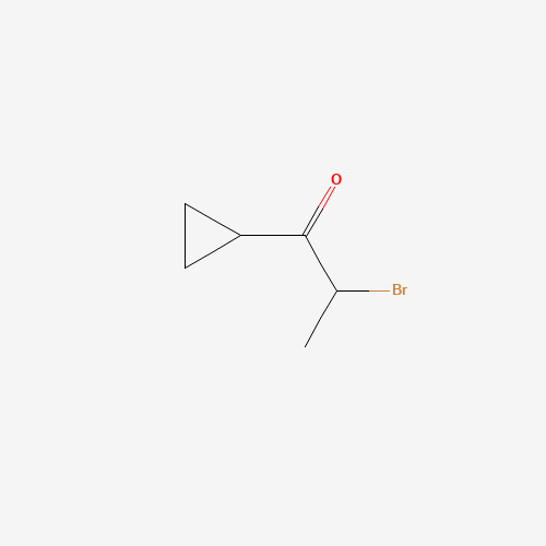 34650-66-3 2-bromo-1-cyclopropylpropan-1-one chemical structure