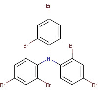 5489-72-5 2,4-dibromo-N,N-bis(2,4-dibromophenyl)aniline chemical structure