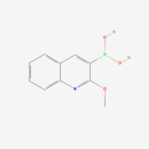 886853-93-6 (2-methoxyquinolin-3-yl)boronic acid chemical structure