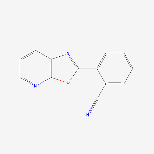 52333-97-8 2-([1,3]oxazolo[5,4-b]pyridin-2-yl)benzonitrile chemical structure