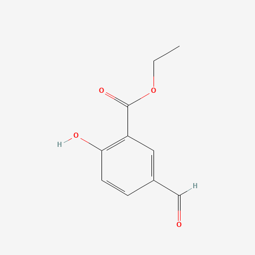 41489-78-5 ethyl 5-formyl-2-hydroxybenzoate chemical structure