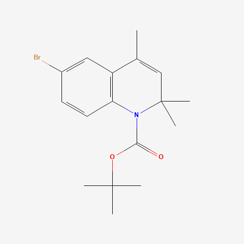 179894-35-0 tert-butyl 6-bromo-2,2,4-trimethylquinoline-1-carboxylate chemical structure