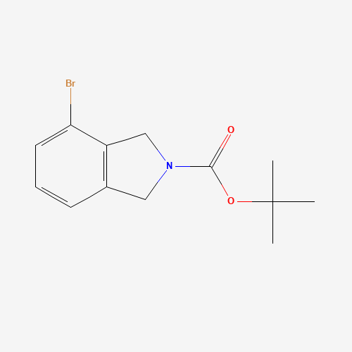 1035235-27-8 tert-butyl 4-bromo-1,3-dihydroisoindole-2-carboxylate chemical structure