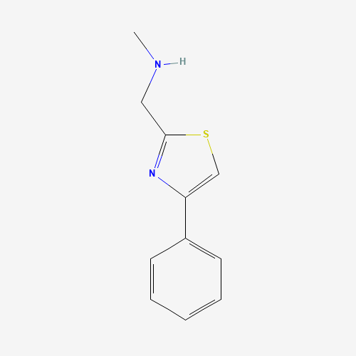 643726-07-2 N-methyl-1-(4-phenyl-1,3-thiazol-2-yl)methanamine chemical structure