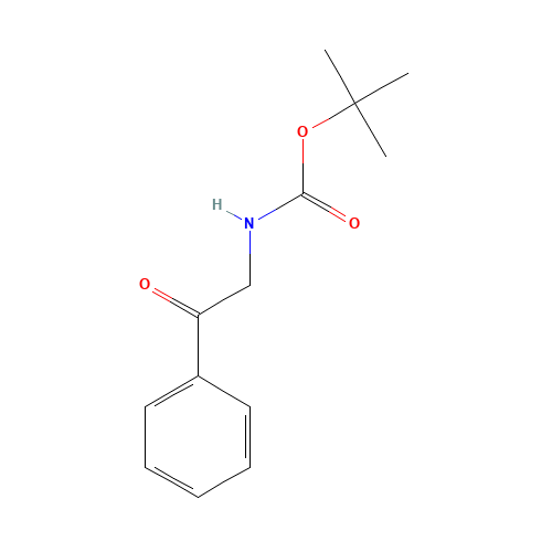 76477-26-4 tert-butyl N-phenacylcarbamate chemical structure