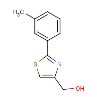 93476-40-5 [2-(3-methylphenyl)-1,3-thiazol-4-yl]methanol chemical structure