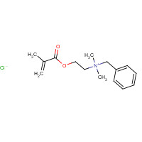46917-07-1 benzyl-dimethyl-[2-(2-methylprop-2-enoyloxy)ethyl]azanium;chloride chemical structure