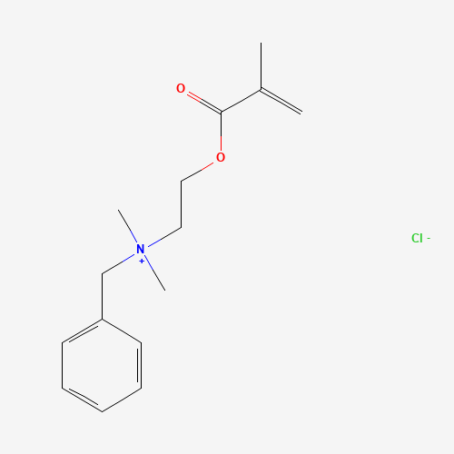 46917-07-1 benzyl-dimethyl-[2-(2-methylprop-2-enoyloxy)ethyl]azanium;chloride chemical structure