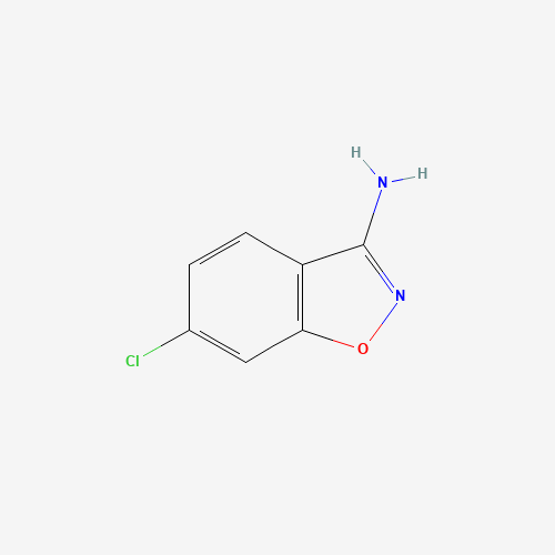 89692-53-5 6-chloro-1,2-benzoxazol-3-amine chemical structure
