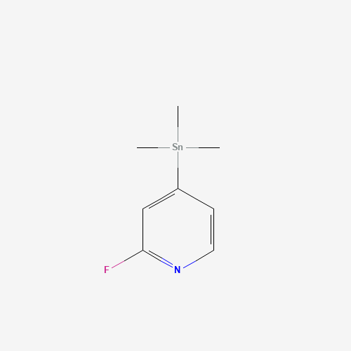 697300-76-8 (2-fluoropyridin-4-yl)-trimethylstannane chemical structure