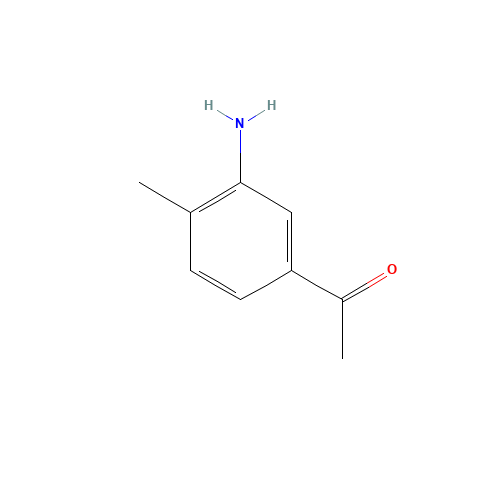 17071-24-8 1-(3-amino-4-methylphenyl)ethanone chemical structure