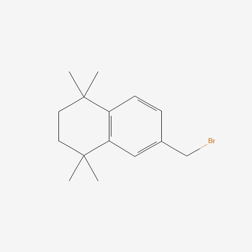 119435-90-4 6-(bromomethyl)-1,1,4,4-tetramethyl-2,3-dihydronaphthalene chemical structure