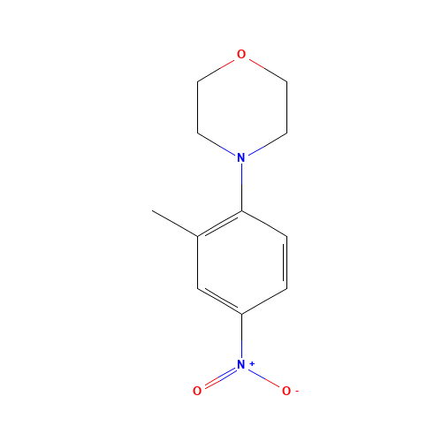 223404-63-5 4-(2-methyl-4-nitrophenyl)morpholine chemical structure