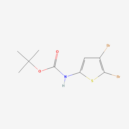 943321-93-5 tert-butyl N-(4,5-dibromothiophen-2-yl)carbamate chemical structure