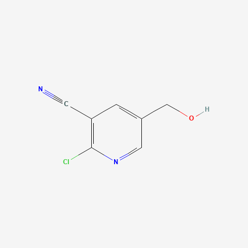 1360952-17-5 2-chloro-5-(hydroxymethyl)pyridine-3-carbonitrile chemical structure