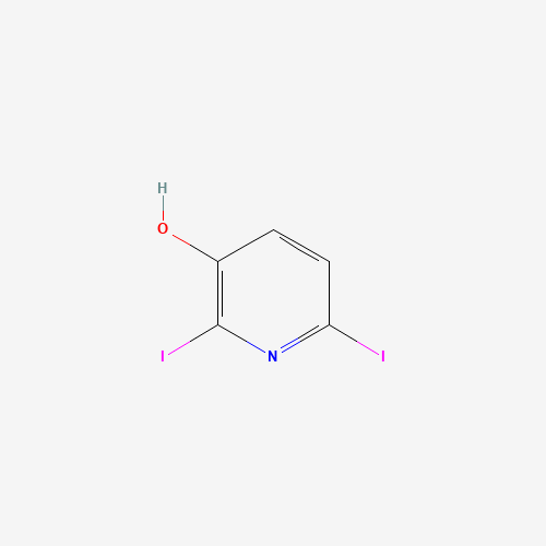 14764-90-0 2,6-diiodopyridin-3-ol chemical structure