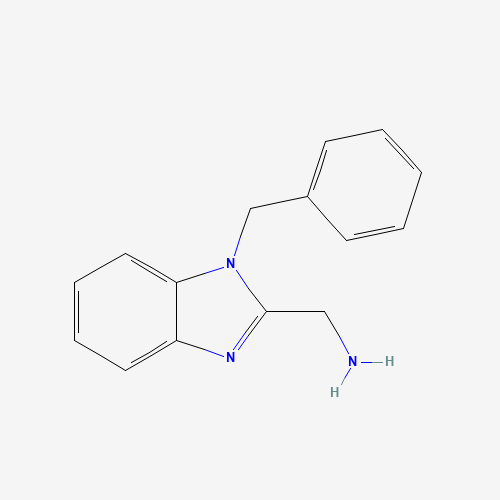 20028-36-8 (1-benzylbenzimidazol-2-yl)methanamine chemical structure