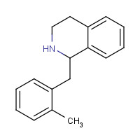 30345-80-3 1-[(2-methylphenyl)methyl]-1,2,3,4-tetrahydroisoquinoline chemical structure
