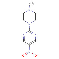 943749-60-8 2-(4-methylpiperazin-1-yl)-5-nitropyrimidine chemical structure