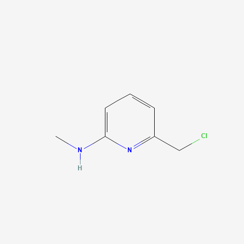 1500104-15-3 6-(chloromethyl)-N-methylpyridin-2-amine chemical structure