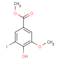 281191-65-9 methyl 4-hydroxy-3-iodo-5-methoxybenzoate chemical structure