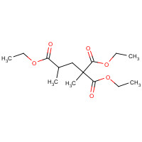 57197-29-2 triethyl 1-methylbutane-1,1,3-tricarboxylate chemical structure
