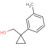 886366-44-5 [1-(3-methylphenyl)cyclopropyl]methanol chemical structure