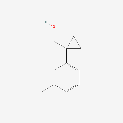886366-44-5 [1-(3-methylphenyl)cyclopropyl]methanol chemical structure