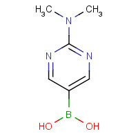 756817-82-0 [2-(dimethylamino)pyrimidin-5-yl]boronic acid chemical structure