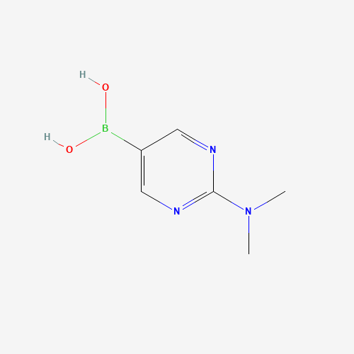 756817-82-0 [2-(dimethylamino)pyrimidin-5-yl]boronic acid chemical structure