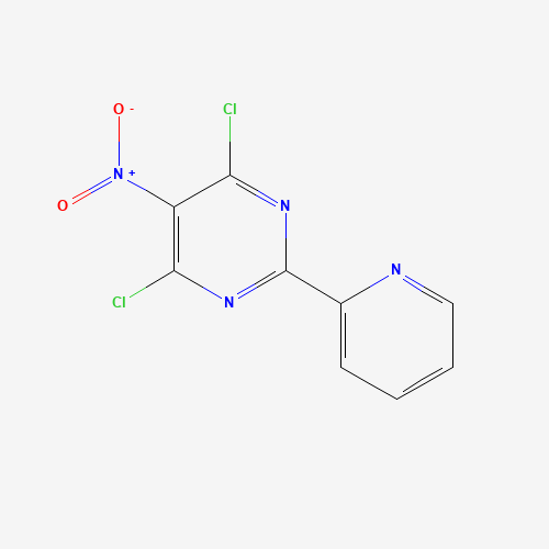 1188037-64-0 4,6-dichloro-5-nitro-2-pyridin-2-ylpyrimidine chemical structure