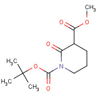 400073-68-9 1-O-tert-butyl 3-O-methyl 2-oxopiperidine-1,3-dicarboxylate chemical structure