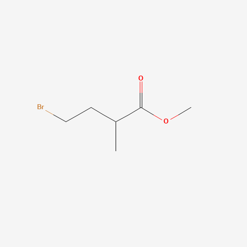 58029-83-7 methyl 4-bromo-2-methylbutanoate chemical structure