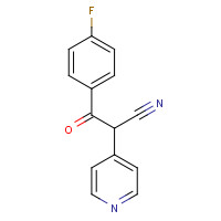 148671-42-5 3-(4-fluorophenyl)-3-oxo-2-pyridin-4-ylpropanenitrile chemical structure