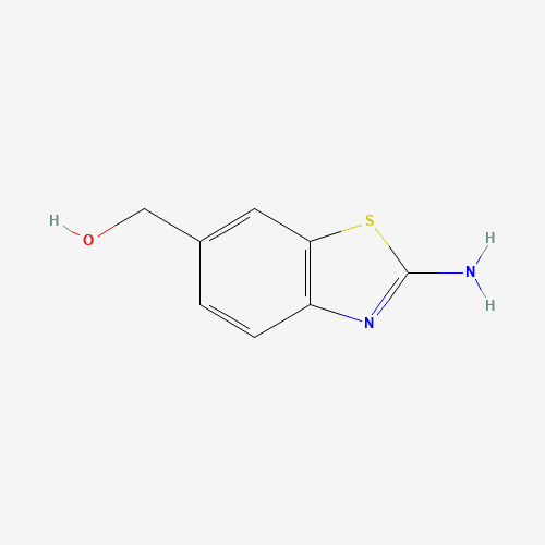 106429-07-6 (2-amino-1,3-benzothiazol-6-yl)methanol chemical structure