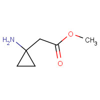 387845-51-4 methyl 2-(1-aminocyclopropyl)acetate chemical structure