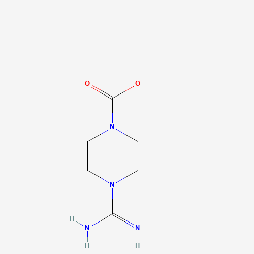 153836-14-7 tert-butyl 4-carbamimidoylpiperazine-1-carboxylate chemical structure