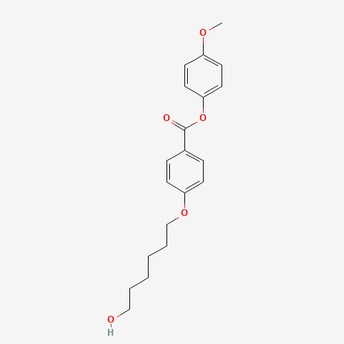 137407-31-9 (4-methoxyphenyl) 4-(6-hydroxyhexoxy)benzoate chemical structure