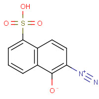 20546-03-6 2-diazonio-5-sulfonaphthalen-1-olate chemical structure