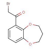 690632-75-8 2-bromo-1-(3,4-dihydro-2H-1,5-benzodioxepin-6-yl)ethanone chemical structure