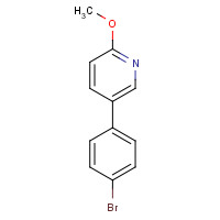 160377-52-6 5-(4-bromophenyl)-2-methoxypyridine chemical structure