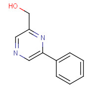 86731-83-1 (6-phenylpyrazin-2-yl)methanol chemical structure