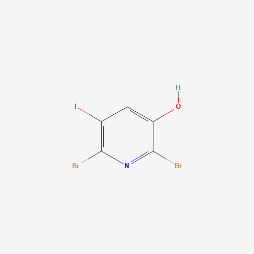 1105675-63-5 2,6-dibromo-5-iodopyridin-3-ol chemical structure