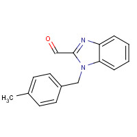 537010-30-3 1-[(4-methylphenyl)methyl]benzimidazole-2-carbaldehyde chemical structure