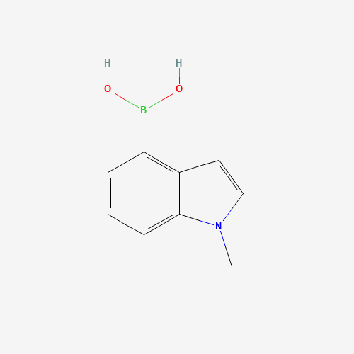 590417-56-4 (1-methylindol-4-yl)boronic acid chemical structure