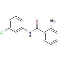 22312-61-4 2-amino-N-(3-chlorophenyl)benzamide chemical structure