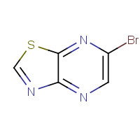 87444-40-4 6-bromo-[1,3]thiazolo[4,5-b]pyrazine chemical structure