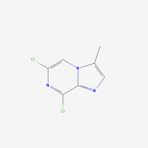 84066-16-0 6,8-dichloro-3-methylimidazo[1,2-a]pyrazine chemical structure