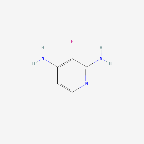 72922-07-7 3-fluoropyridine-2,4-diamine chemical structure