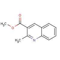 30160-03-3 methyl 2-methylquinoline-3-carboxylate chemical structure